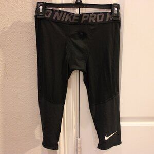 Nike Pro Boy's Training Athletic Tights Black BV3506-010 Youth Large
